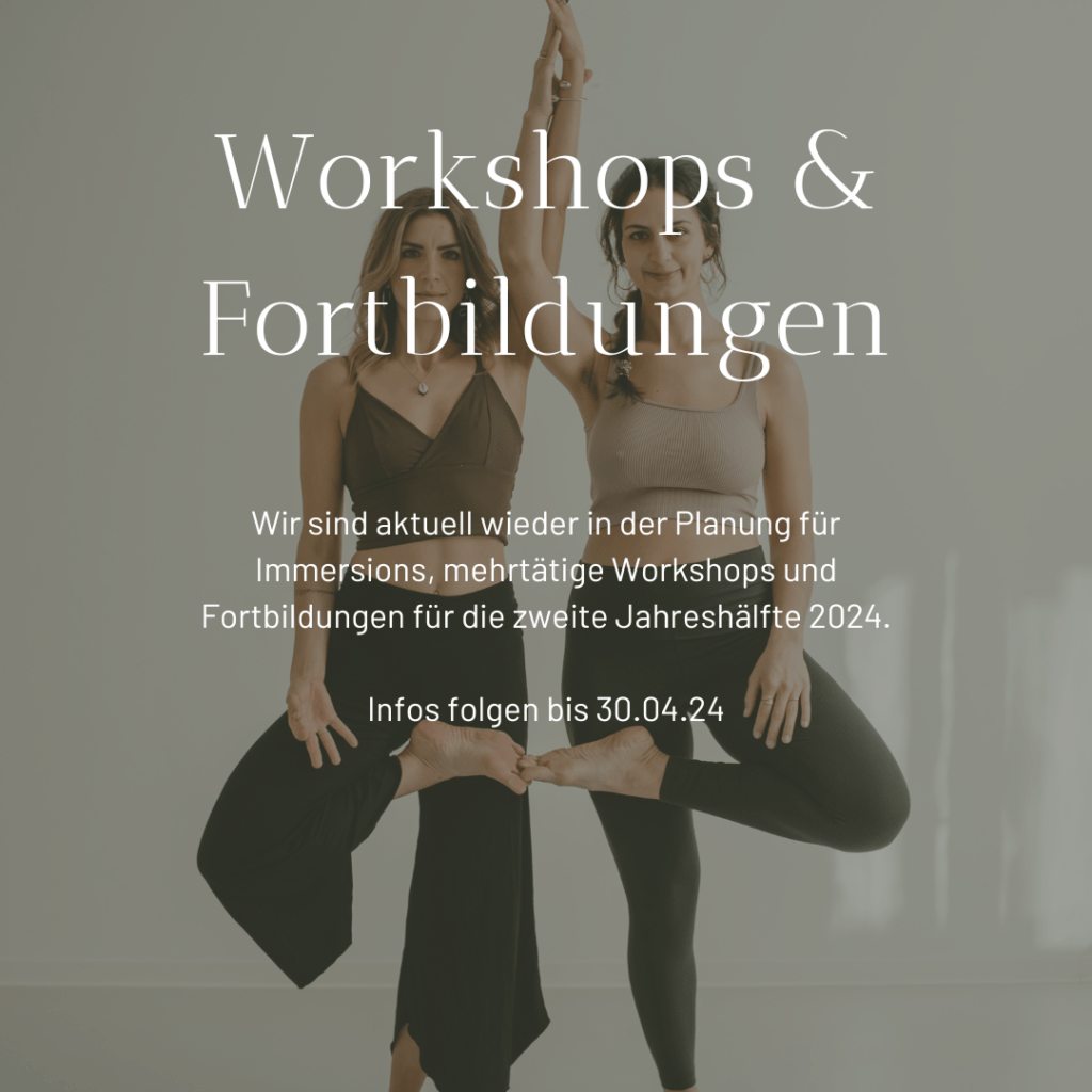 Workshops rund um Yoga und Körperarbeit im Raumwunderyoga Leipzig